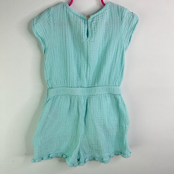 Oshkosh girls blue romper size 4T‎ - Picture 5 of 5